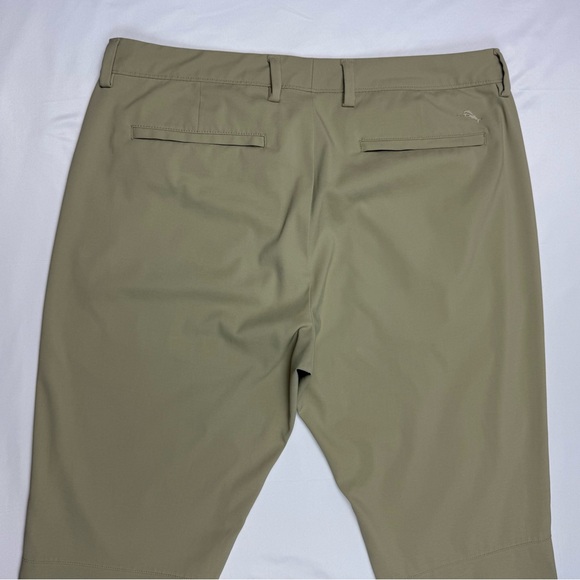 Tommy Bahama Mens IslandZone Golf Pants 35 x 31 Khaki/Tan Tapered Stretch B7 - Picture 5 of 10